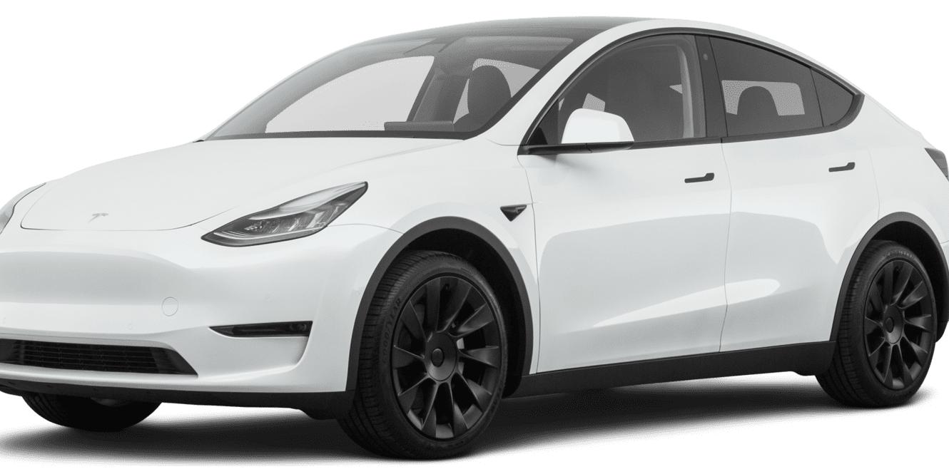 TESLA MODEL Y 2021 5YJYGDEE0MF067862 image